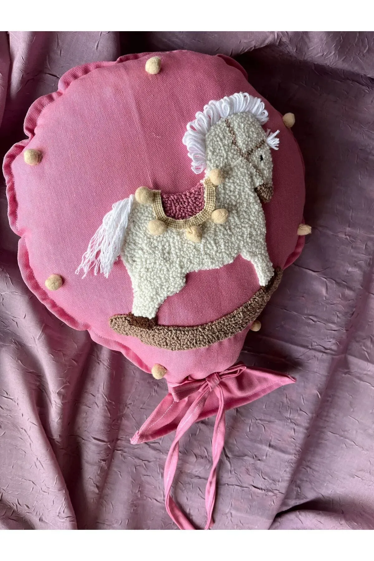 İsme Özel Bebek Dekoratif Balon Yastık -İç Dolgulu, Model: PPK152 - Görsel 2