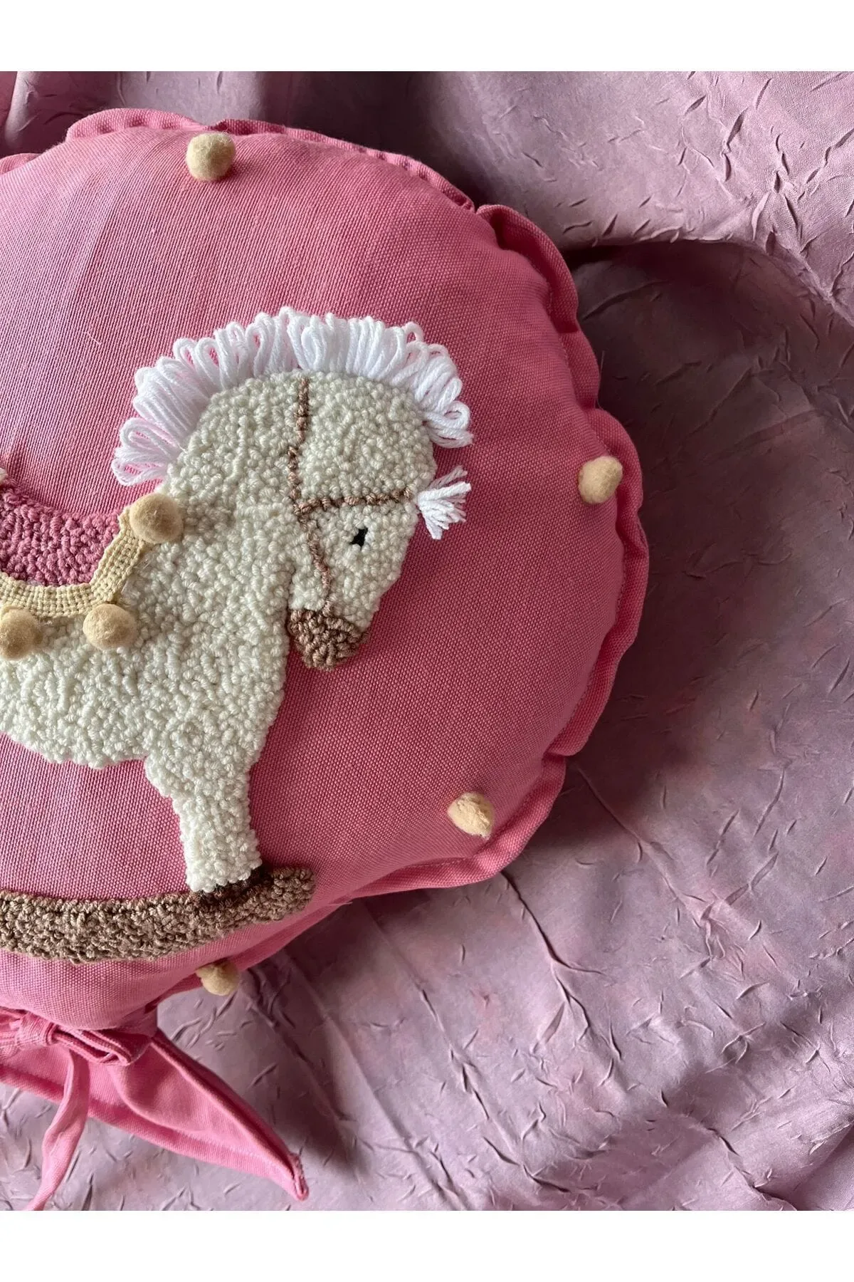İsme Özel Bebek Dekoratif Balon Yastık -İç Dolgulu, Model: PPK152 - Görsel 3