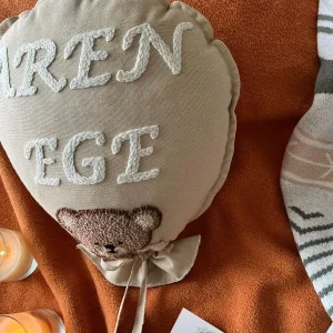 İsme Özel Bebek Dekoratif Balon Yastık -İç Dolgulu, Model: PPK155 - Görsel 3