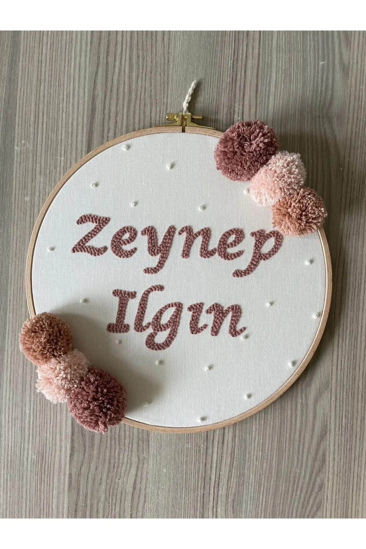 İsme Özel Bebek Kapı Süsü- Punch Kapı Süsü, Model: PPVP000022.2 - Görsel 5