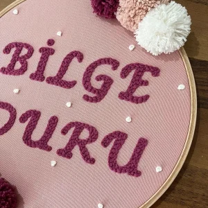 Alternative view of İsme Özel Bebek Kapı Süsü- Punch Kapı Süsü, Model: PPVP00033