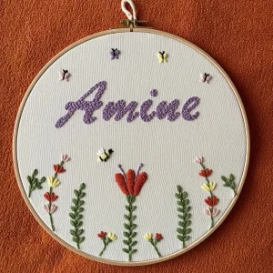 İsme Özel Bebek Kapı Süsü- Punch Kapı Süsü, Model: PPVP00058