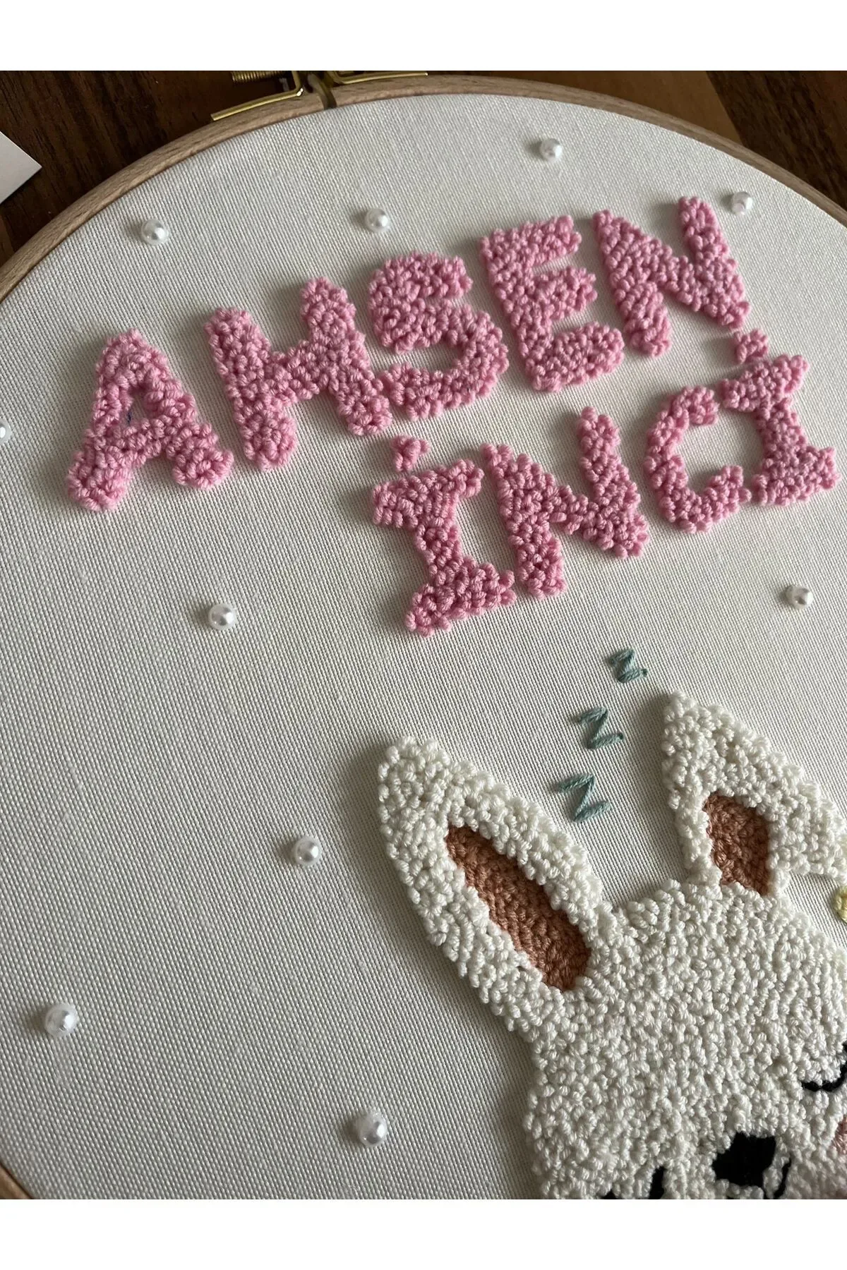 İsme Özel Bebek Kapı Süsü- Punch Kapı Süsü, Model: PPVP00077
