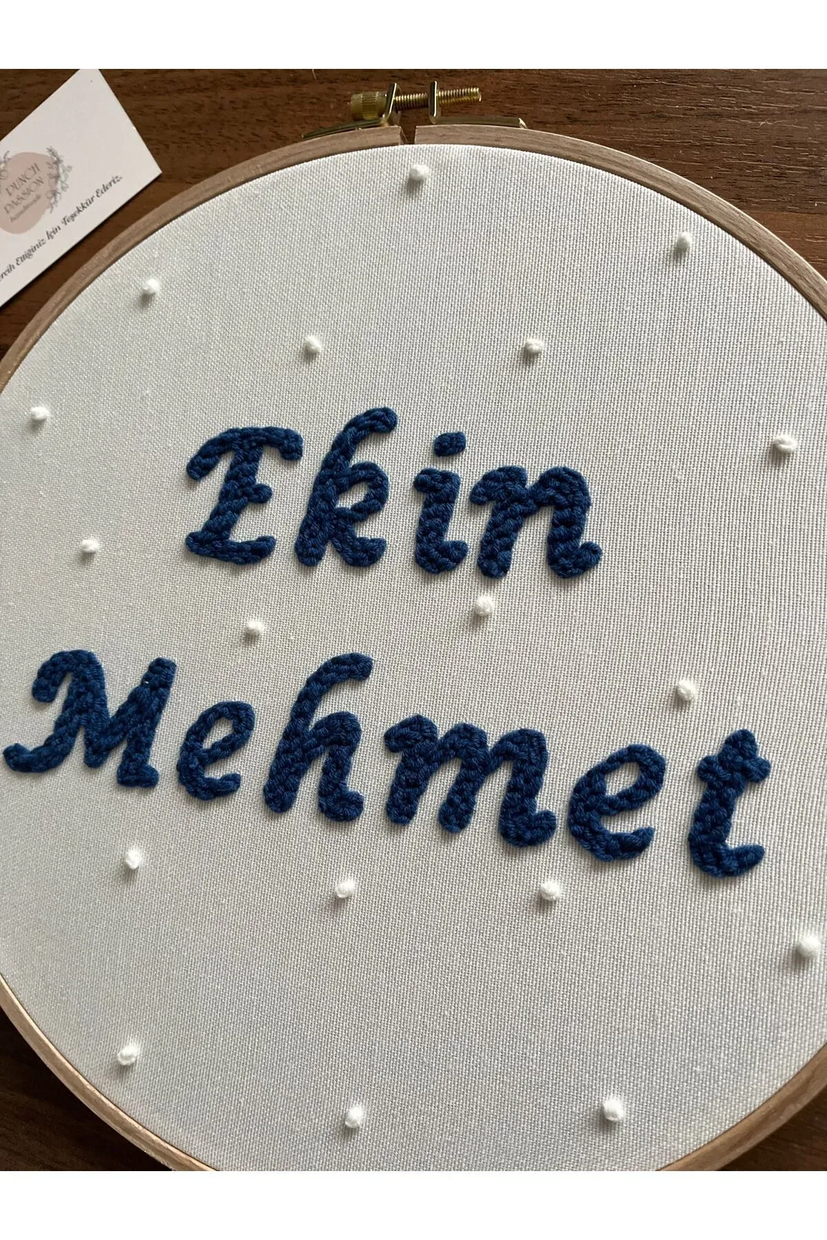 İsme Özel Bebek Kapı Süsü- Punch Kapı Süsü, Model: PPVP00095 - Görsel 2