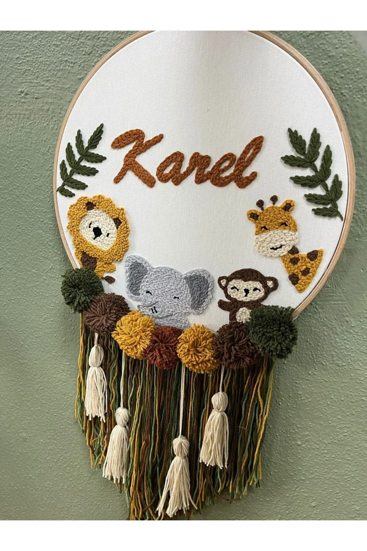 İsme Özel Bebek Kapı Süsü- Punch Kapı Süsü, Model: PPVP00116 - Görsel 2