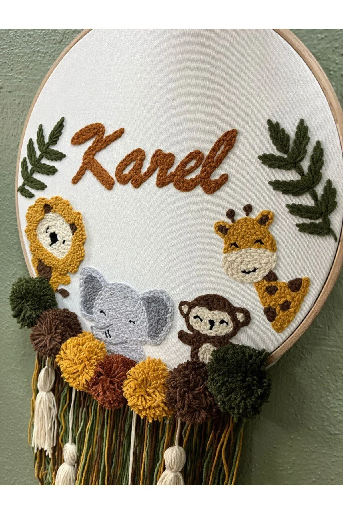 İsme Özel Bebek Kapı Süsü- Punch Kapı Süsü, Model: PPVP00116 - Görsel 3