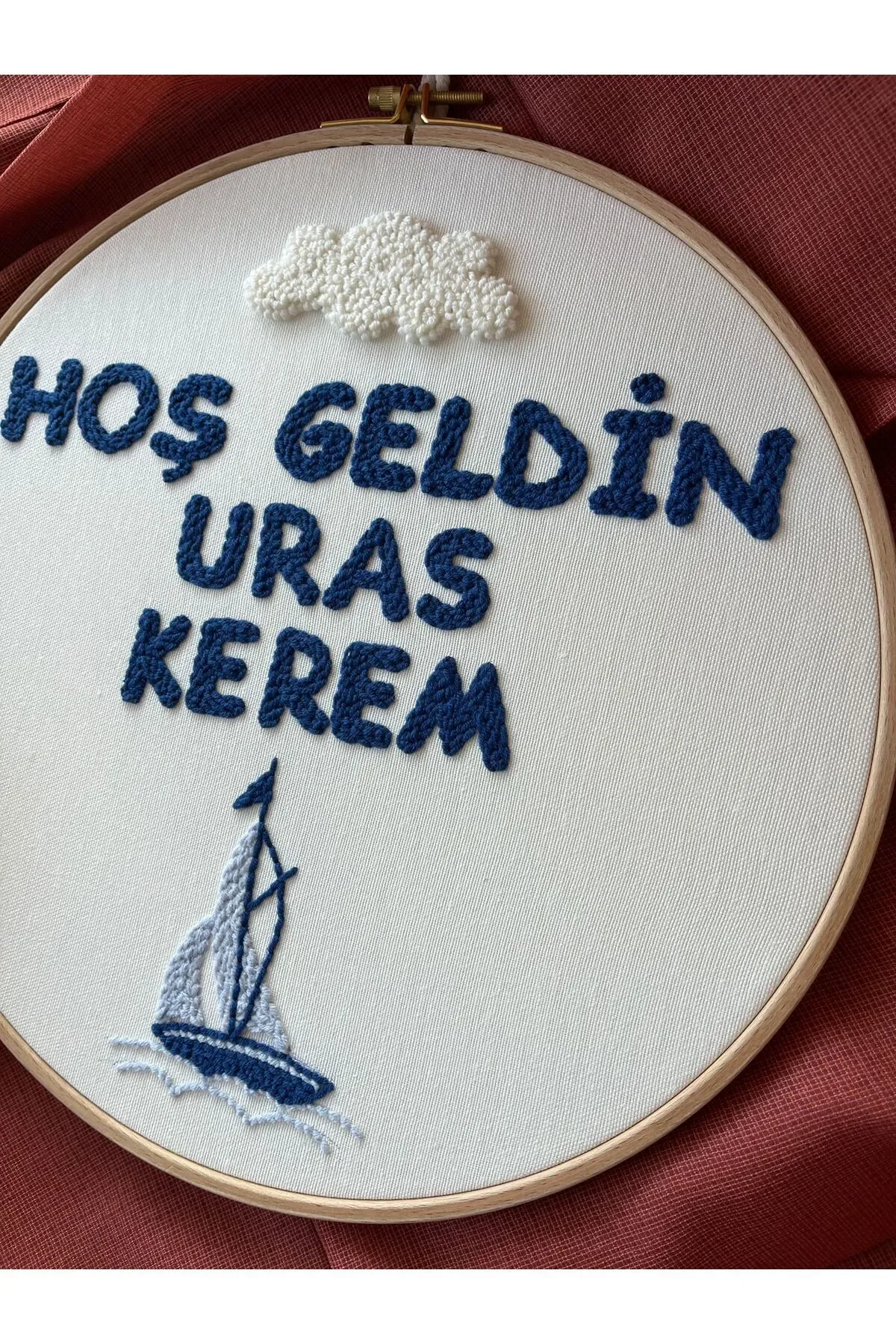 İsme Özel Bebek Kapı Süsü- Punch Kapı Süsü, Model: PPVP00140 - Görsel 2