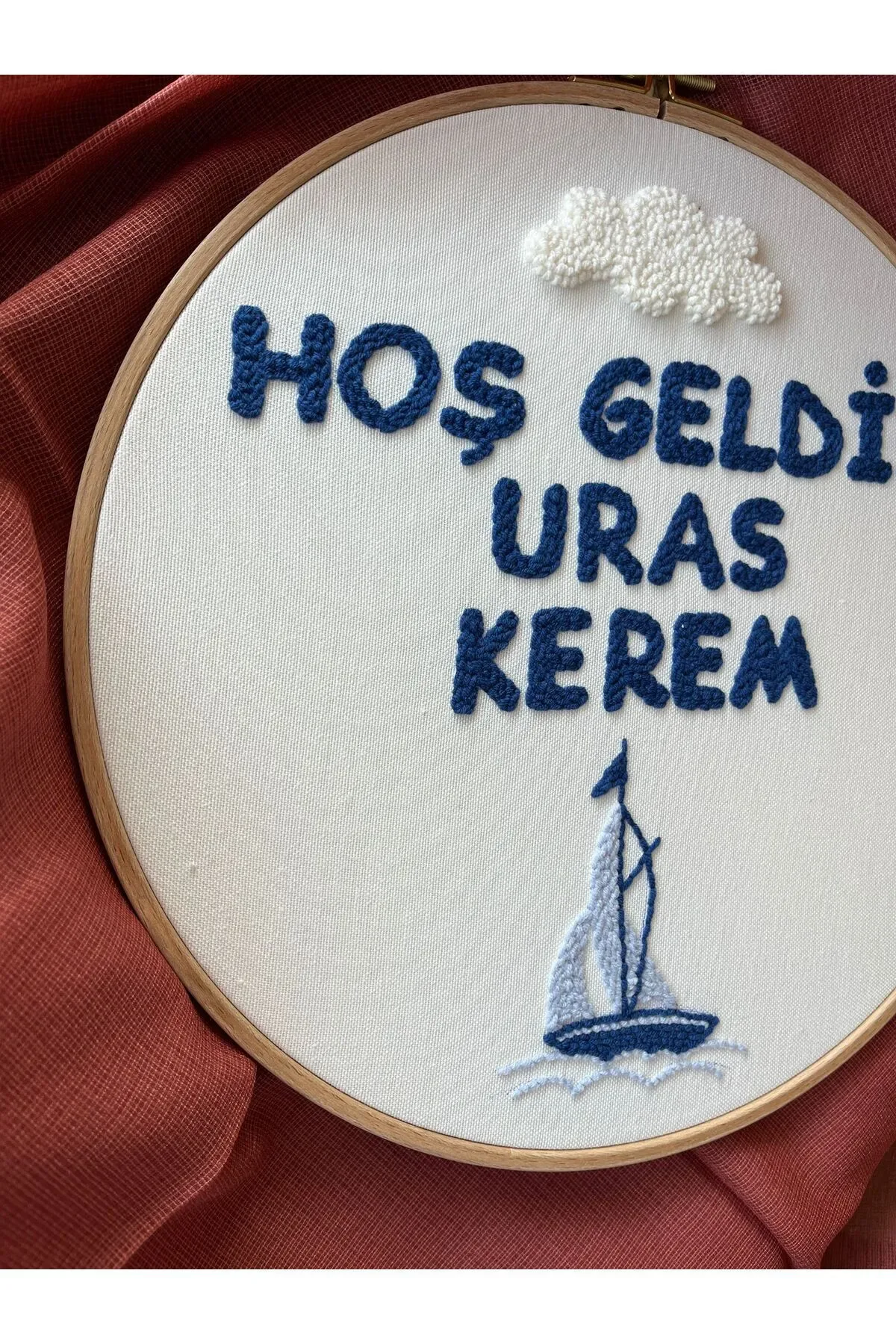 İsme Özel Bebek Kapı Süsü- Punch Kapı Süsü, Model: PPVP00140 - Görsel 3