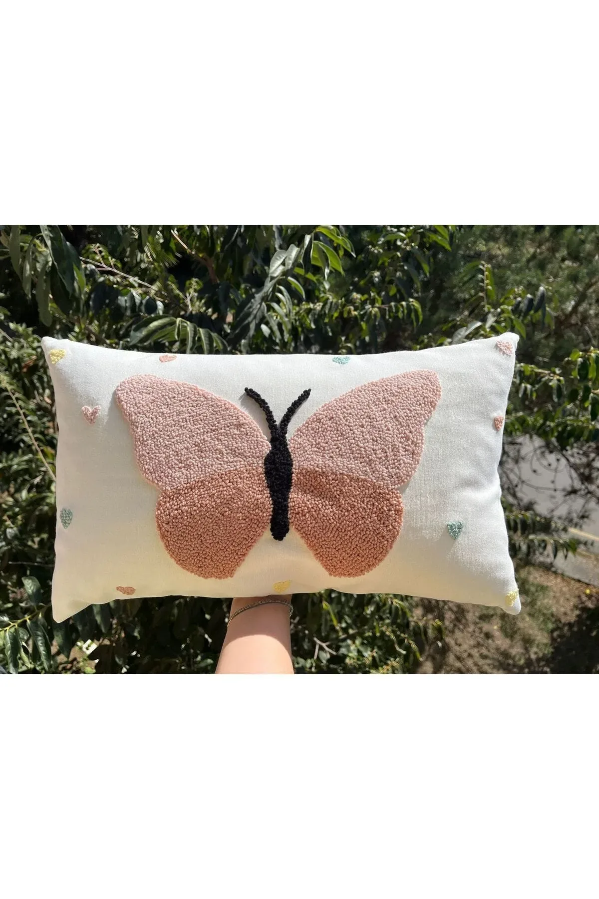 İsme Özel Bebek Takı Yastık Kılıfı Model: PPK030