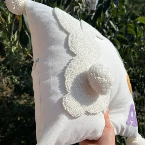 İsme Özel Bebek Takı Yastık Kılıfı Model: PPK031 - Görsel 3