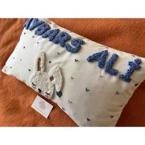 İsme Özel Bebek Takı Yastık Kılıfı Model: PPK086 - Görsel 3