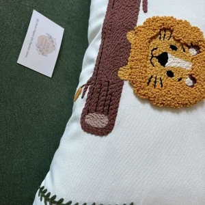 İsme Özel Bebek Takı Yastık Kılıfı Model: PPK099 - Görsel 3