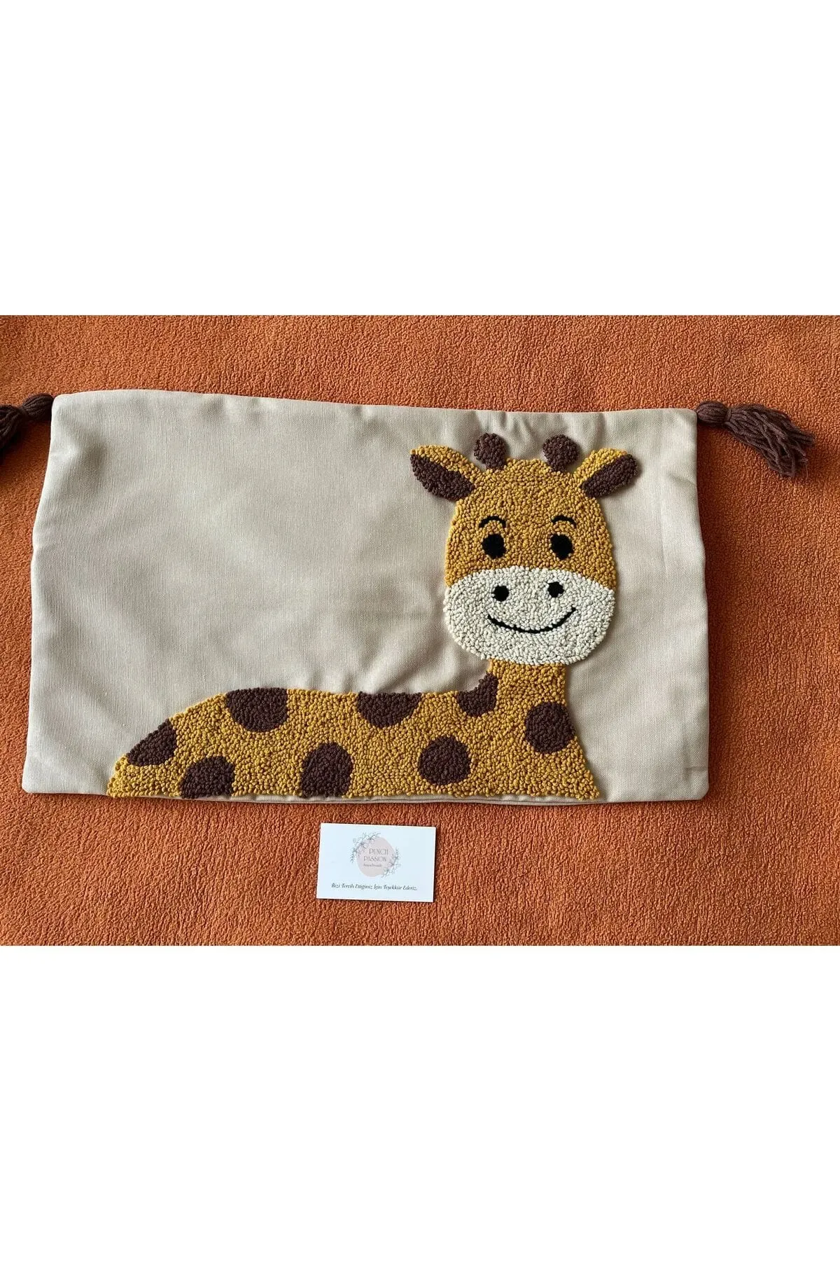 İsme Özel Bebek Takı Yastık Kılıfı Model: PPK107