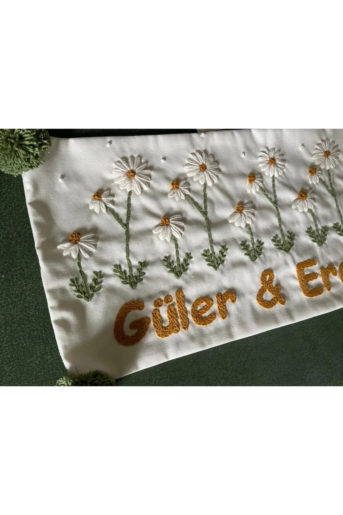 İsme Özel Bebek Takı Yastık Kılıfı Model: PPK122 - Görsel 5