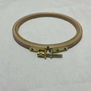 Alternative view of Allizol Vidalı Ahşap Nakış Kasnağı (AL 202-1), Punch Kasnağı (12,5 CM'LİK TEK KASNAK)