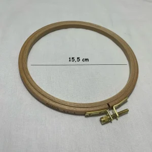 Allizol Vidalı Ahşap Nakış Kasnağı (AL 202-3), Punch Kasnağı (15,5 CM'LİK TEK KASNAK)