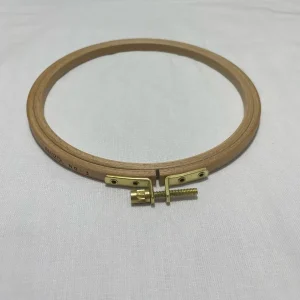 Allizol Vidalı Ahşap Nakış Kasnağı (AL 202-3), Punch Kasnağı (15,5 CM'LİK TEK KASNAK) - Görsel 3