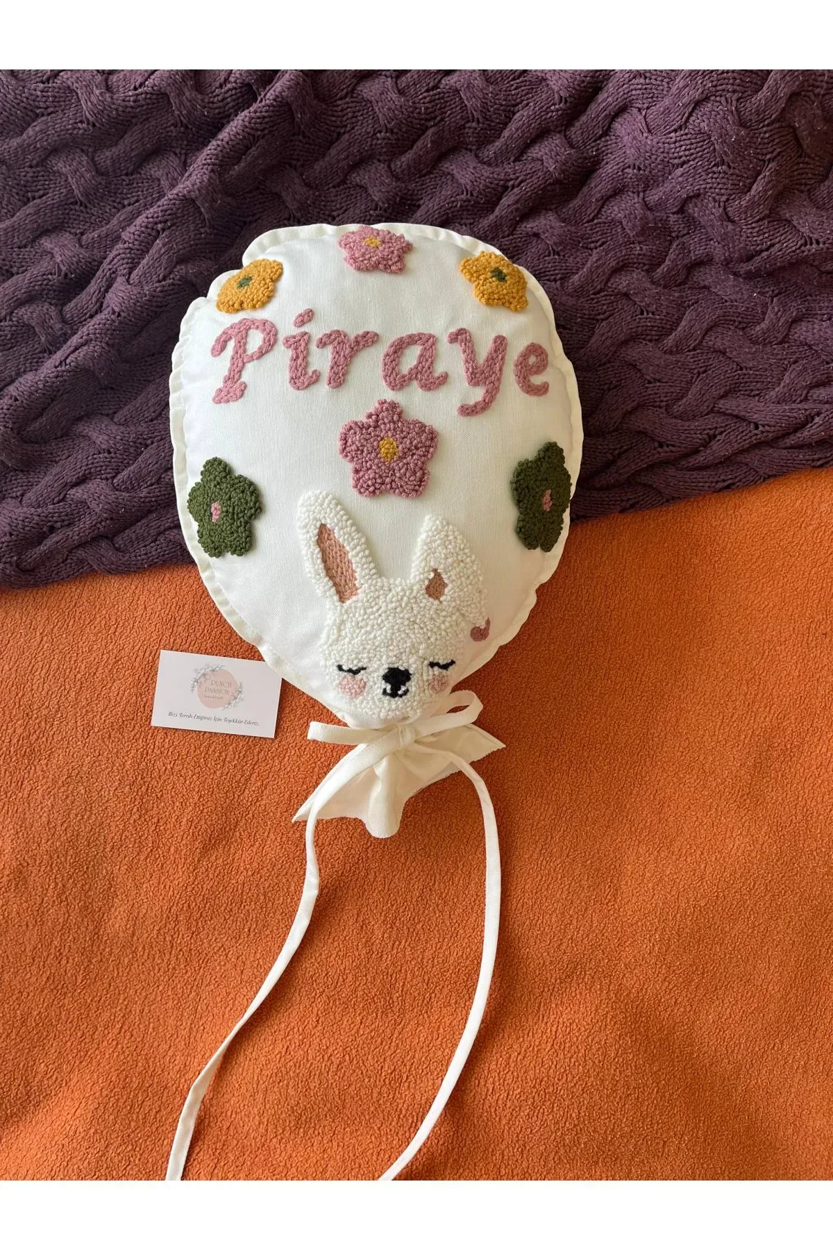 Bebek Dekoratif Balon Yastık -İç Dolgulu, Model No:PPK117A