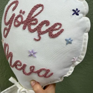 Bebek Dekoratif Balon Yastık -İç Dolgulu, Model No:PPK130A - Görsel 3