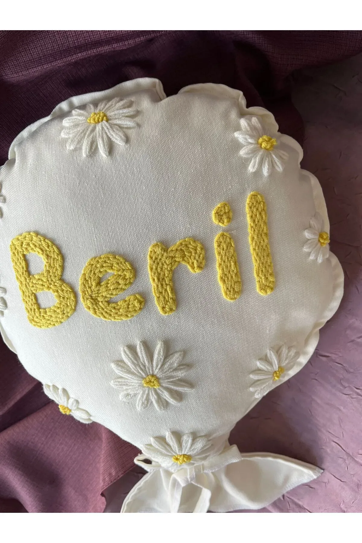 Bebek Dekoratif Balon Yastık -İç Dolgulu, Model No:PPK142A - Görsel 2