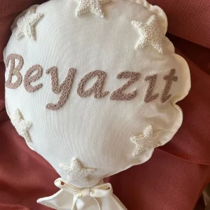 Bebek Dekoratif Balon Yastık -İç Dolgulu, Model No:PPK155A - Görsel 3