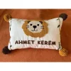 İsme Özel Bebek Takı Yastık Kılıfı Model: PPK136