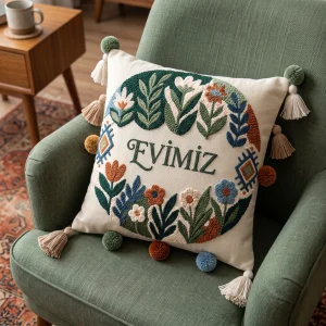 E&D Kırlent Kılıfı